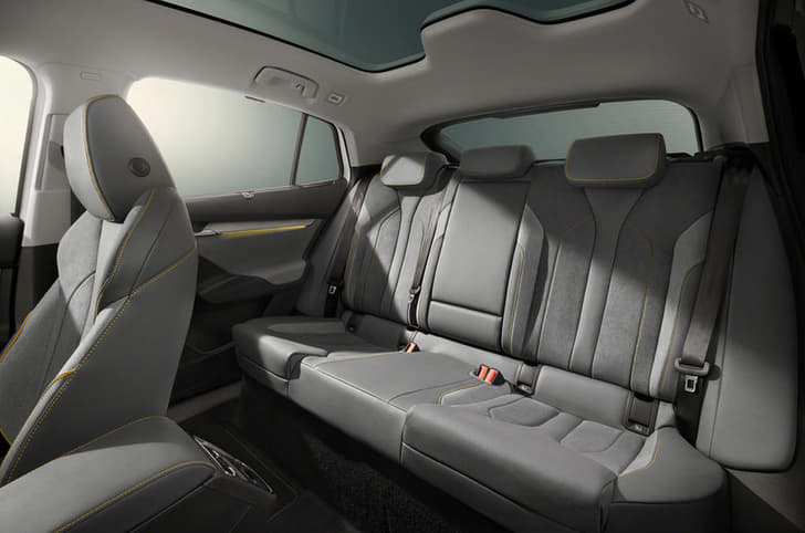 Skoda Enyaq Coupe iV rear seats